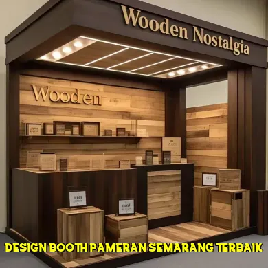design booth pameran semarang terbaik